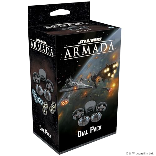 Fantasy Flight Games , Star Wars Armada: Accessories: Dial Pack, Miniature Game, 2 Players, Ages 14+, 120 Minutes Playing Time von Atomic Mass Games