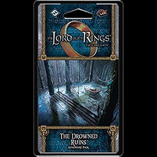 Fantasy Flight Games , The Drowned Ruins Adventure Pack: LOTR LCG, Card Game, Ages 13+, 1-4 Players, 30-90 Minutes Playing Time von Fantasy Flight Games