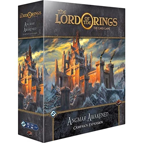 Fantasy Flight Games Angmar Awakened Campaign Erweiterung: Herr der Ringe LCG, Kartenspiel, ab 14 Jahren, 1-4 Spieler, 30-120 Minuten Spieldauer von Fantasy Flight Games