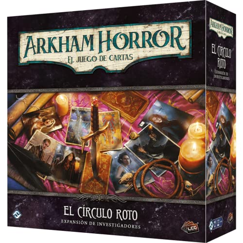 Fantasy Flight Games Arkham Horror LCG: Der gebrochene Kreis Erweiterung der Forscher - Kartenspiel auf Spanisch von Fantasy Flight Games