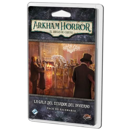 Fantasy Flight Games Arkham Horror LCG: Die Gala von Ecuador des Winters, Erweiterung, Kartenspiel, ab 14 Jahren, 1 bis 4 Spieler, 30-120 Minuten pro Spiel, Spanisch von Fantasy Flight Games