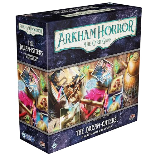 Fantasy Flight Games Arkham Horror The Card Game Dream-Eaters Investigator Expansion - Unleash Unique Investigators in a Dream World! Cooperative LCG, Ages 14+, 1-4 Players, 1-2 Hr Playtime, Made von Fantasy Flight Games