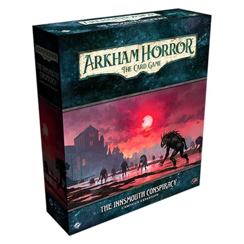 Fantasy Flight Games Arkham Horror The Card Game The Innsmouth Conspiracy Campaign Expansion - Exciting Flashback Mechanics! Cooperative LCG, Ages 14+, 1-4 Players, 1-2 Hr Playtime, Made von Fantasy Flight Games