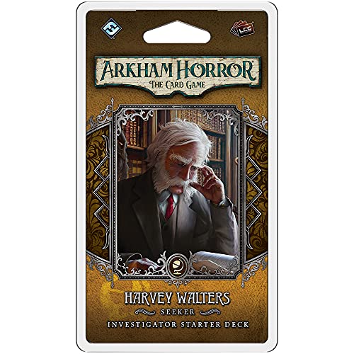 Fantasy Flight Games Arkham Horror The Card Game: Investigator Starter Deck - Harvey Walters Investigator, Card Game, Ages 14+, 1 to 4 Players, 60 to 120 Minutes Playing Time von Fantasy Flight Games