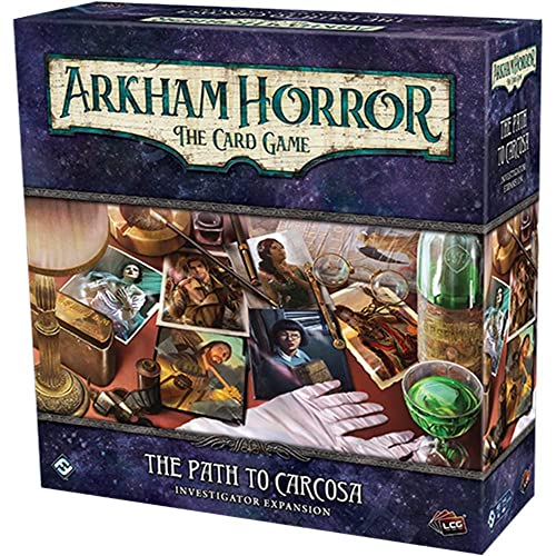 Fantasy Flight Games Arkham Horror - Das Kartenspiel - Der Weg zum Carcosa Ermittler Erweiterung - Ab 14 Jahren - 1-4 Spieler - 60-120 Minuten Spielzeit - Verschiedene FFGAHC67 von Fantasy Flight Games