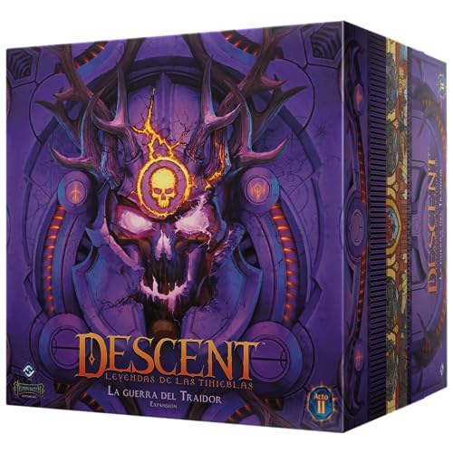 Fantasy Flight Games DLE04ES Descent: Der Krieg des Verräters-Erweiterung auf Spanisch von Fantasy Flight Games