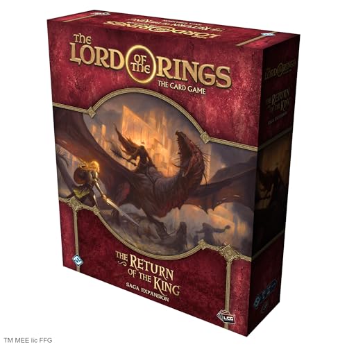 Fantasy Flight Games Der Herr der Ringe LCG: Die Rückkehr der Königssaga Erweiterung | Kartenspiel | Ab 14 Jahren | 1-4 Spieler | 30-90 Minuten Spieldauer Fantasy Flight Games Der Herr der Ringe LCG: Die Rückkehr der Königssaga Erweiterung | Kartenspiel | Ab 14 Jahren | 1-4 Spieler | 30-90 Minuten Spieldauer von Fantasy Flight Games