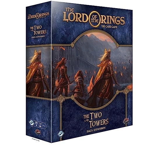 Fantasy Flight Games Der Herr der Ringe LCG: Die Zwei Türme Saga-Erweiterung, Kartenspiel, ab 14 Jahren, 1-4 Spieler, 30 Minuten Spieldauer Fantasy Flight Games Der Herr der Ringe LCG: Die Zwei Türme Saga-Erweiterung, Kartenspiel, ab 14 Jahren, 1-4 Spieler, 30 Minuten Spieldauer von Fantasy Flight Games