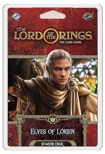 Fantasy Flight Games Der Herr der Ringe LCG: Elfen von Lórien Starter Deck, Kartenspiel, ab 13 Jahren, 1-4 Spieler, 30-60 Minuten Spieldauer von Fantasy Flight Games