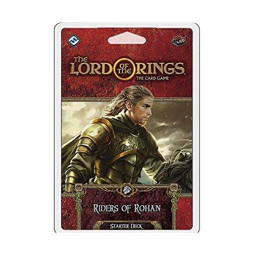 Fantasy Flight Games | Der Herr der Ringe LCG: Riders of Rohan Starter Deck | Miniatur-Spiel | Alter 13+ | 1-4 Spieler | 30-60 Minuten Spielzeit, FFGMEC106 von Fantasy Flight Games