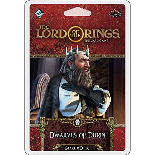 Fantasy Flight Games Der Herr der Ringe LCG: Zwerge von Durin Starter Deck | Kartenspiel | Alter 13+ | 1-4 Spieler | 30-60 Minuten Spielzeit, FFGMEC103 von Fantasy Flight Games