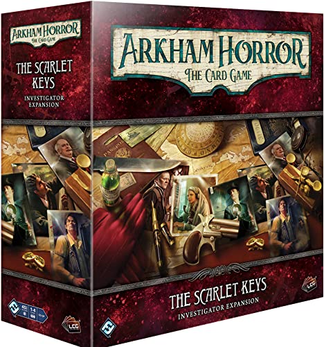 Fantasy Flight Games, The Scarlet Keys Investigator Erweiterung: Arkham Horror das Kartenspiel, Kartenspiel, ab 14 Jahren, 1-4 Spieler, 45 Minuten Spielzeit, FFGAHC69 von Fantasy Flight Games