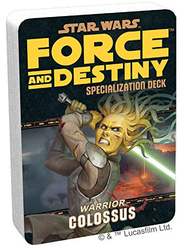 Fantasy Flight Games FFG - Star Wars RPG: Force and Destiny - Colossus Specialization Deck - EN Fantasy Flight Games FFG - Star Wars RPG: Force and Destiny - Colossus Specialization Deck - EN von Fantasy Flight Games