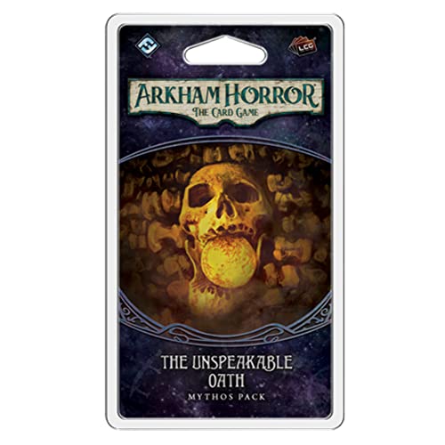 Fantasy Flight Games , Arkham Horror The Card Game: Mythos Pack - 2.2. The Unspeakable Oath, Card Game, Ages 14+, 1 to 4 Players, 60 to 120 Minutes Playing Time von Fantasy Flight Games