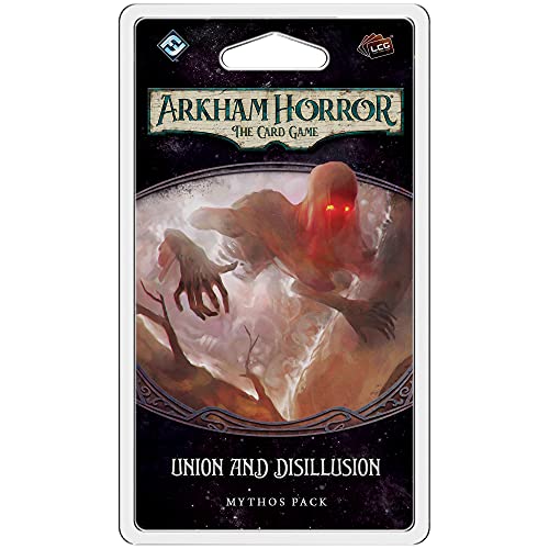 Fantasy Flight Games , Arkham Horror The Card Game: Mythos Pack - 4.4. Union and Disillusion, Card Game, Ages 14+, 1 to 4 Players, 60 to 120 Minutes Playing Time von Fantasy Flight Games