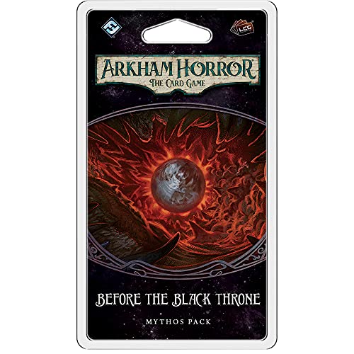 Fantasy Flight Games , Arkham Horror The Card Game: Mythos Pack - 4.6. Before The Black Throne, Card Game, Ages 14+, 1 to 4 Players, 60 to 120 Minutes Playing Time von Fantasy Flight Games