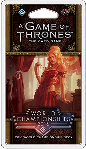 Fantasy Flight Games FFGCHP05 2016 World Championship Joust Deck: A Game of Thrones LCG 2nd Edition, Mehrfarbig von Fantasy Flight Games