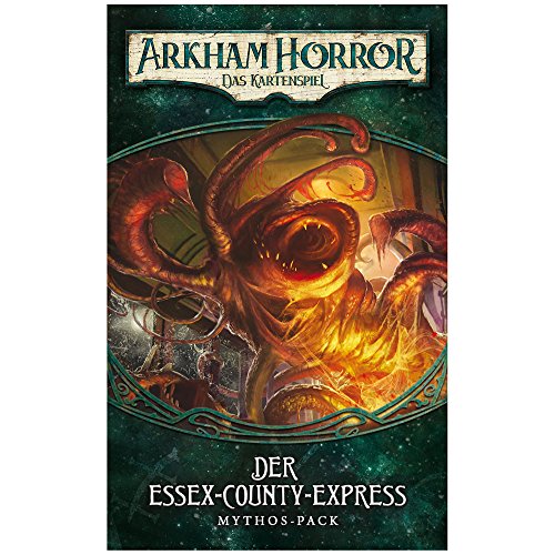 Fantasy Flight Games, Arkham Horror: LCG – Essex-County-Express, Erweiterung, Expertenspiel, Kartenspiel, 1-4 Spieler, Ab 14+ Jahren, 45+ Minuten, Deutsch von Fantasy Flight Games