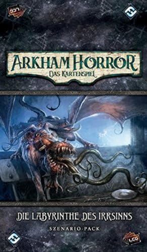 Fantasy Flight Games, Arkham Horror: LCG – Die Labyrinthe des Irrsinns, Erweiterung, Expertenspiel, Kartenspiel, 1-4 Spieler, Ab 14+ Jahren, 45+ Minuten, Deutsch von Fantasy Flight Games