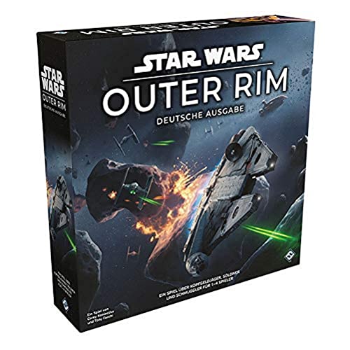 Fantasy Flight Games, Star Wars: Outer Rim, Expertenspiel, Brettspiel, 1-4 Spieler, Ab 14+ Jahren, 120+ Minuten, Deutsch von Fantasy Flight Games