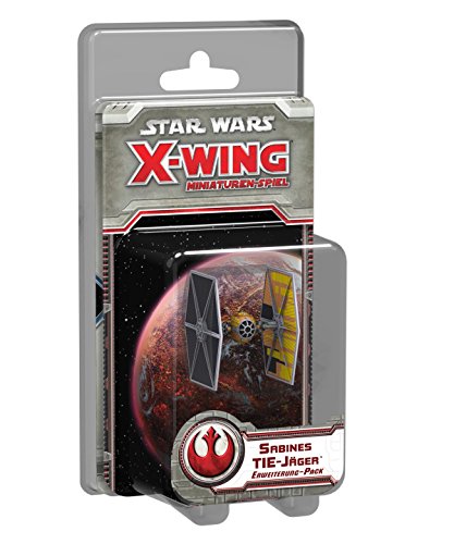 Fantasy Flight Games FFGD4029 Star Wars X-Wing-Sabines TIE-Jäger Spiel, Miniaturenspiel von Fantasy Flight Games