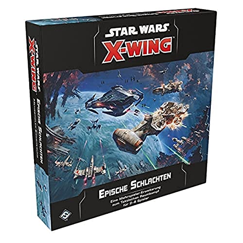 Atomic Mass Games, Star Wars: X-Wing 2. Edition – Epische Schlachten, Erweiterung, Tabletop, 2 Spieler, Ab 14+ Jahren, 45+ Minuten, Deutsch von Atomic Mass Games