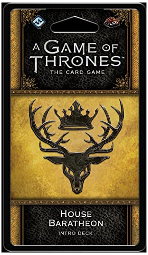 Fantasy Flight Games FFGGT40 House Baratheon Intro Deck: Game of Thrones, Mehrfarbig Fantasy Flight Games FFGGT40 House Baratheon Intro Deck: Game of Thrones, Mehrfarbig von Fantasy Flight Games