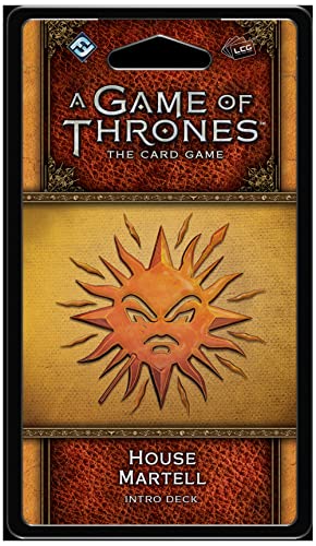 Fantasy Flight Games FFGGT42 Haus Martell Intro Deck: Game of Thrones, Mehrfarbig von Fantasy Flight Games