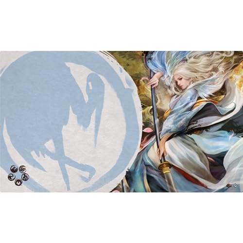 Fantasy Flight Games FFGL5S11 Linke Hand des Kaisers Spielmatte: L5R LCG (Crane Clan), Mehrfarbig von Fantasy Flight Games