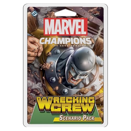 Fantasy Flight Games, Marvel Champions: Scenario Pack: The Wrecking Crew, Ages 14+,o 4 Players, 90 Min Player Time 3. Scenario Pack, Multicoloured, MC03en von Fantasy Flight Games