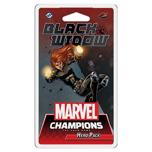 Fantasy Flight Games , Marvel Champions: Hero Pack: Black Widow, Card Game, 1 to 4 Players, Ages 14+, 40 to 70 Minutes Playing Time von Fantasy Flight Games