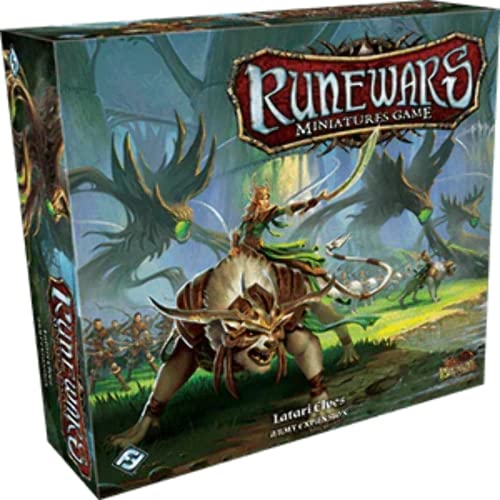 Fantasy Flight Games FFGRWM14 Latari Elf Army Expansion Runewars Miniaturen Spiel von Fantasy Flight Games