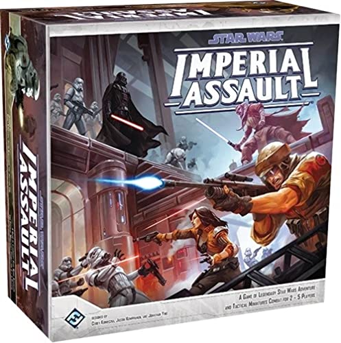 Fantasy Flight Games FFGSWI01 Star Wars Board Game & Extension, Mehrfarbig, 1. Core Set & Accessories von Fantasy Flight Games