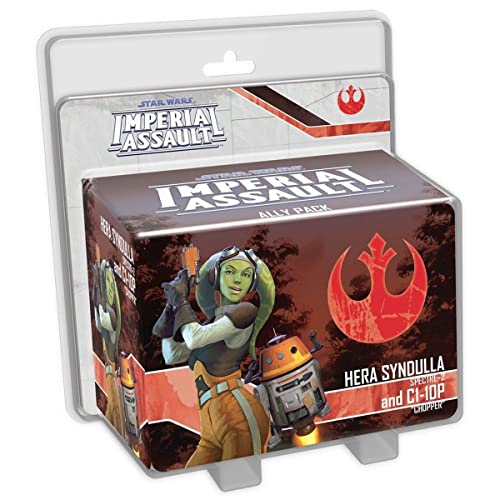 Fantasy Flight Games FFGSWI43 Hera Syndulla und C1-10P Ally Pack: Star Wars Imperial Assault Exp, Mehrfarbig von Fantasy Flight Games