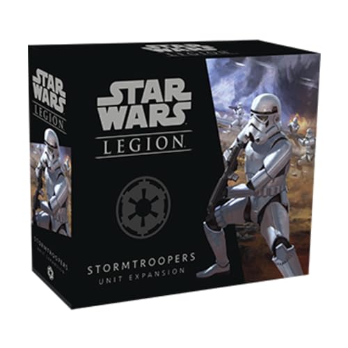 Atomic Mass Games, Star Wars: Legion Stormtroopers Unit Exp, Miniatures Game, Ages 14+, 2 Players, 120-180 Minutes Playing Time von Atomic Mass Games