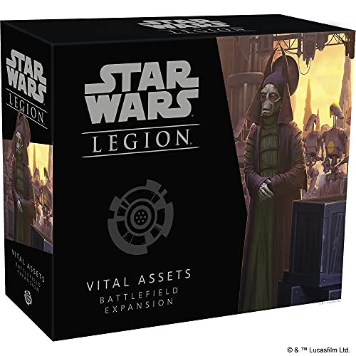 Atomic Mass Games, Star Wars Legion: Neutral Expansions: Vital Assets Battlefield Expansion, Unit Expansion, Miniatures Game, Ages 14+, 2 Players, 90 Minutes Playing Time von Atomic Mass Games