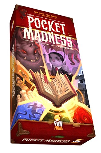 Fantasy Flight Games FFOPMUS01 Pocket Madness, Mehrfarbig von Passport Game Studios