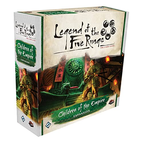 Fantasy Flight Games Legend of The Five Rings - Das Kartenspiel Kinder des Imperiums Premium Erweiterung - Strategiespiel für Kinder & Erwachsene, ab 14 Jahren, 2 Spieler, 45-90 Minuten Spielzeit, von Fantasy Flight Games