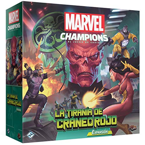 Fantasy Flight Games Marvel Champions, Die Tyrannei des roten Schädels, Kartenspiel auf Spanisch von Fantasy Flight Games