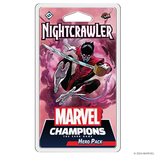 Fantasy Flight Games Marvel Champions The Card Game Nightcrawler Hero Pack - Superhelden-Strategiespiel, kooperatives Spiel für Kinder und Erwachsene, ab 14 Jahren, 1-4 Spieler, 45-90 Minuten von Fantasy Flight Games