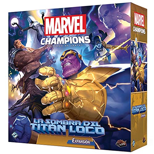 Fantasy Flight Games Marvel Champions – Der Schatten des verrückten Titans – Kartenspiel auf Spanisch von Fantasy Flight Games