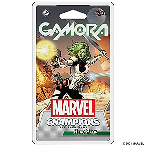 Fantasy Flight Games FFGMC18 Marvel Champions: Gamora Hero Pack, Various, 2 von Fantasy Flight Games