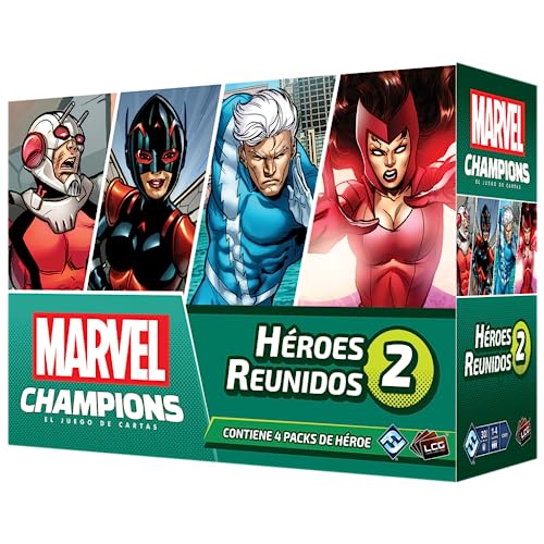 Fantasy Flight Games Marvel Champions: Versammelte Helden 2 - Erweiterung auf Spanisch von Fantasy Flight Games