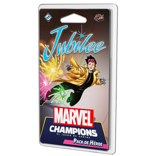 Fantasy Flight Games Marvel Champions: Jubilee, Erweiterung, Kartenspiel, ab 14 Jahren, 1 bis 4 Spieler, 45-90 Minuten pro Spiel, Spanisch von Fantasy Flight Games