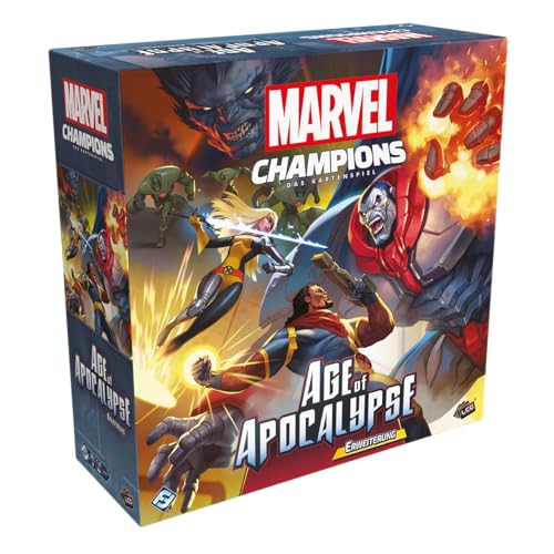 Fantasy Flight Games, Marvel Champions: LCG – Age of Apocalypse, Kampagnen-Erweiterung, Expertenspiel, Kartenspiel, 1-4 Spieler, Ab 12+ Jahren, 30 Minuten je Spieler, Deutsch von Fantasy Flight Games