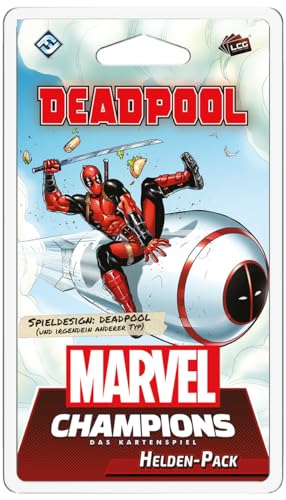 Fantasy Flight Games, Marvel Champions: LCG – Deadpool, Helden-Erweiterung, Expertenspiel, Kartenspiel, 1-4 Spieler, Ab 12+ Jahren, 45-90 Minuten, Deutsch von Fantasy Flight Games