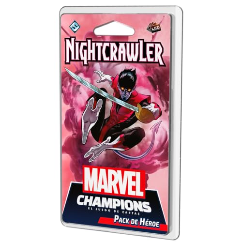 Fantasy Flight Games Marvel Champions: Nightcrawler, Heldenerweiterung, ab 14 Jahren, 1 bis 4 Spieler, 45-90 Minuten pro Spiel, Spanisch von Fantasy Flight Games