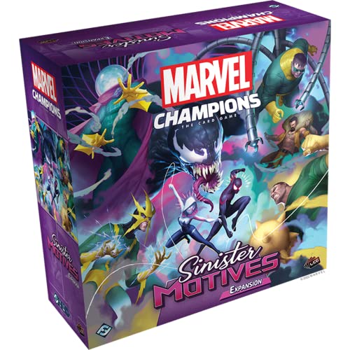 Fantasy Flight Games | Marvel Champions: Sinister Motives Erweiterung | Kartenspiel | Ab 14 Jahren | 1-4 Spieler | 45-90 Minuten Spielzeit von Fantasy Flight Games