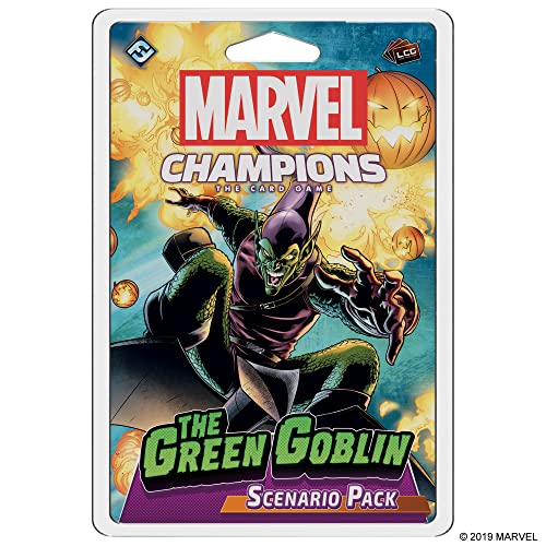 Fantasy Flight Games, Marvel Champions: Scenario Pack: The Green Goblin, Card Game, 1 to 4 Players, Ages 14+, 40 to 70 Minutes Playing Time von Fantasy Flight Games