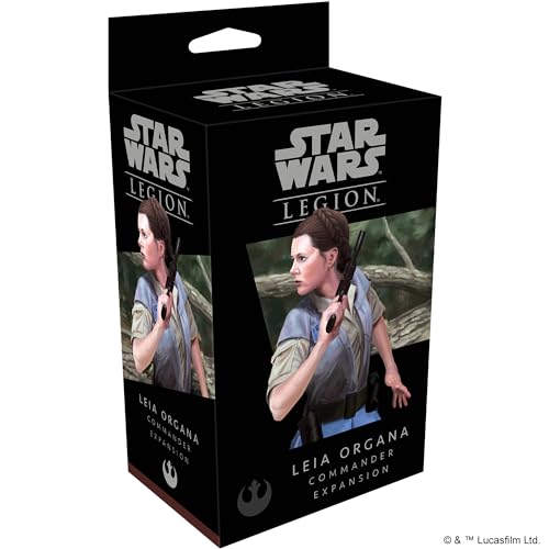 Atomic Mass Games , Star Wars: Legion Leia Organa Commander, Miniatures Game, Ages 14+, 2 Players, 120-180 Minutes Playing Time von Atomic Mass Games